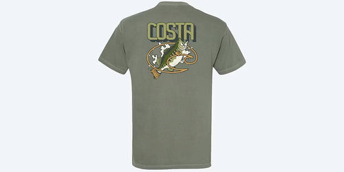 Costa Del Mar Short Sleeve Jumping Bass T-Shirt