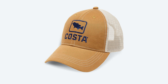 Costa Del Mar Bass Trucker Hat