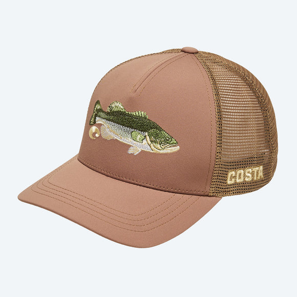 Costa Del Mar Bass Stitched Trucker Hat