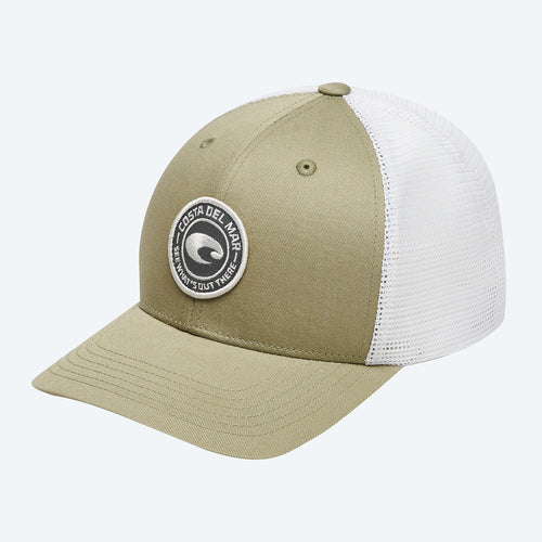 Costa Del Mar Medallion Trucker Hat