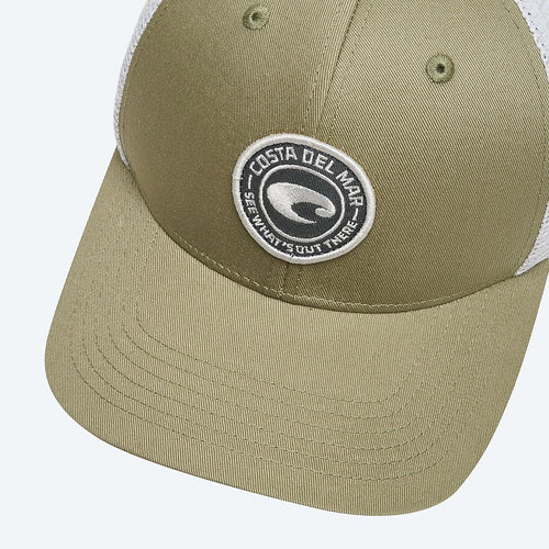 Costa Del Mar Medallion Trucker Hat