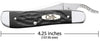 Case Knives Jigged Rough Black® Synthetic RussLock®