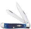 Case Knives Rogers Corn Cob Jig Blue Bone Trapper