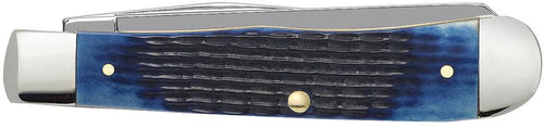 Case Knives Rogers Corn Cob Jig Blue Bone Trapper