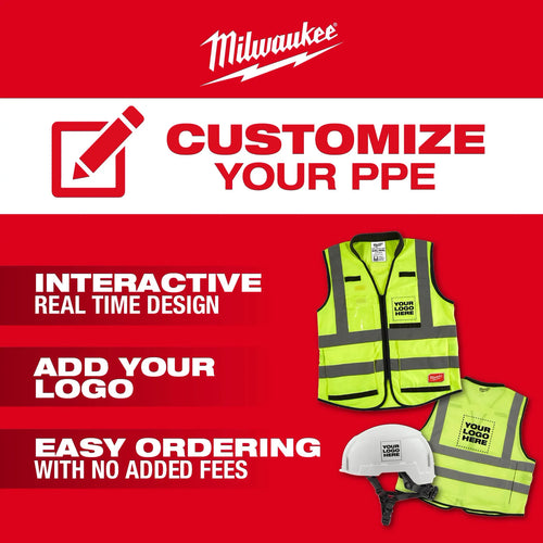 Milwaukee Tool BOLT™ Full Brim Hard Hat w/4pt Ratcheting Suspension