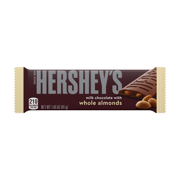 HERSHEY'S Milk Chocolate with Almonds Candy Bar