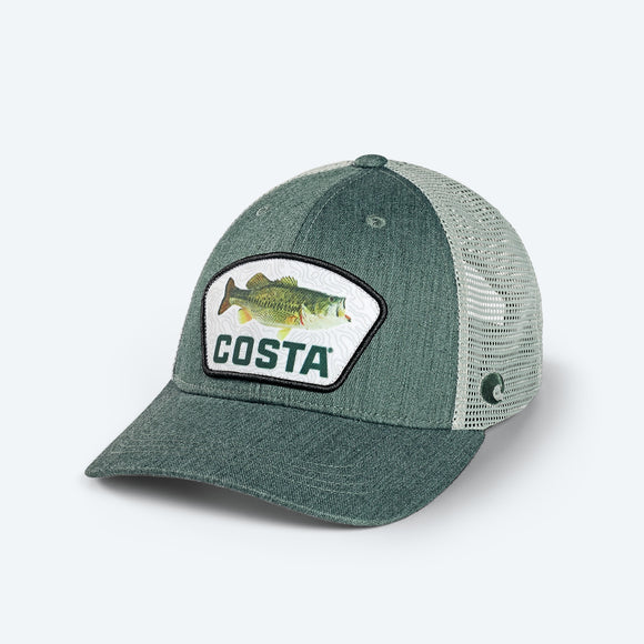 Costa Del Mar Topo Largemouth Bass Trucker Hat