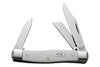 Case Medium Stockman Knife White Synthetic Pocket Knife