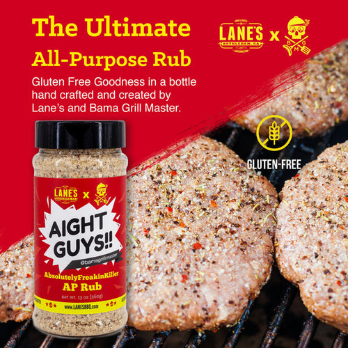 Lane's BBQ Bama's AbsolutelyFreakinKiller AP BBQ Rub