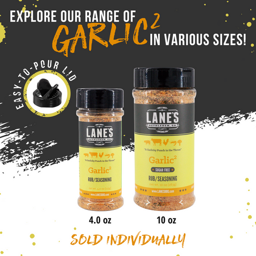Lane's BBQ Garlic² Rub