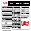 Milwaukee 60PC SHOCKWAVE™ Impact Duty Drill & Drive Set