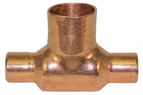 Elkhart Products Bullhead Tee Wrot Copper