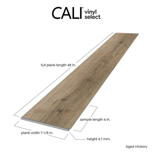 Cali Flooring Aged Hickory Vinyl Flooring