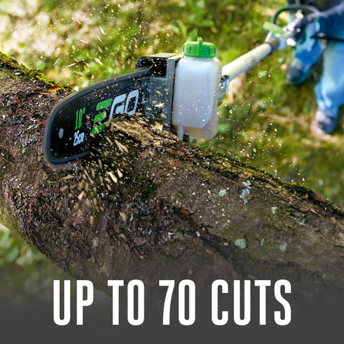 EGO Power+ Multi-Head Combo Kit; 10 Pole Saw & Power Head with 2.5Ah battery and standard charger