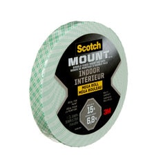 Scotch-Mount™ Indoor Double-Sided Mounting Tape Mega Roll 110H-LONGDC-EF, 0.75 in x 350 in (1.9 cm x 8.89 m), 1 Roll/Pack