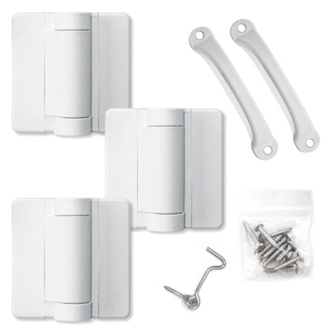 Screen Tight Vinyl Five Bar Screen Door