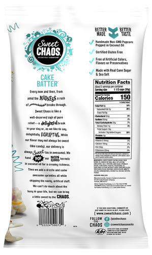 Sweet Chaos Cake Batter