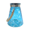 Alpine Glass Solar Hanging Lantern Assorted