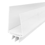 M-D Building Products 36 in. White Vinyl Adjustable Storm Door Screw-on Under Door Seal