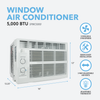 Perfect Aire 5,000 BTU 115V Compact Mechanical Window Air Conditioner