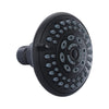 Danco 5-Spray Water-Saving Shower Head in Matte Black