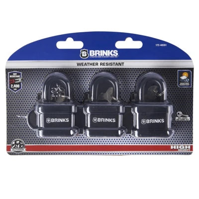 Brinks 40mm Laminated Steel Weather Resistant Padlock