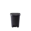 Rubbermaid Classic Step-On Trash Can Black Resin