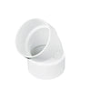 NDS PVC S&D 45° Elbow, 3 in. Hub X Hub