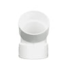 NDS PVC S&D 45° Elbow, 3 in. Hub X Hub