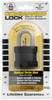 Commando Blackout High Security Padlock Military-Grade Case Locks