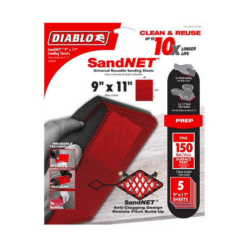 Diablo 9 x 11 Sand Demon™ Reusable Sanding Sheets