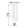 Feit Electric 24W (150W Replacement) 2605 Lumen Daylight (5000K) Multi-Directional Panel Light