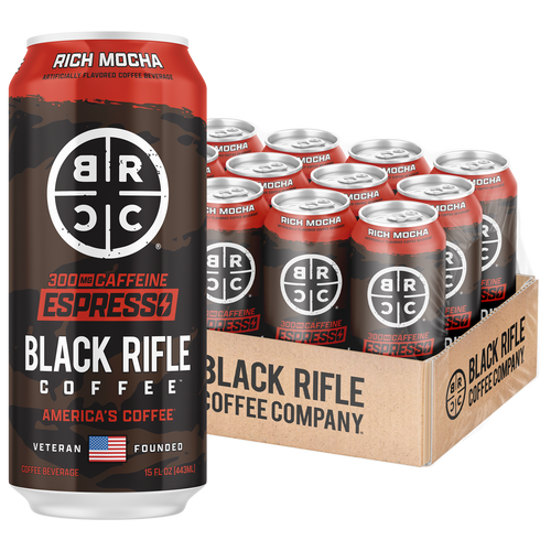 Black Rifle Coffee Ready To Drink Coffee Rich Mocha 300 mg