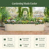 Vego Garden 17 Tall 9 In 1 Large Modular Metal Raised Garden Bed Kit