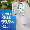 Zevo Plant Flying Insect Trap (1 Plug In Device & 2 Refill Cartridges)