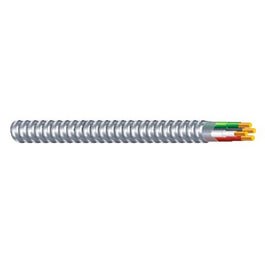 Flexible Conduit, Aluminum Metal Clad With Ground, 12/3, 25-Ft.