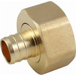 Pipe Fitting, PEX Swivel Adapter, 3/4 x 1-In. FNPT
