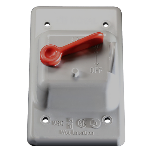 CANTEX  1-Gang Weatherproof Toggle Switch Cover