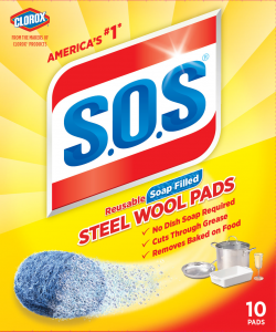 Clorox  S.O.S® Steel Wool Pads 10 Count