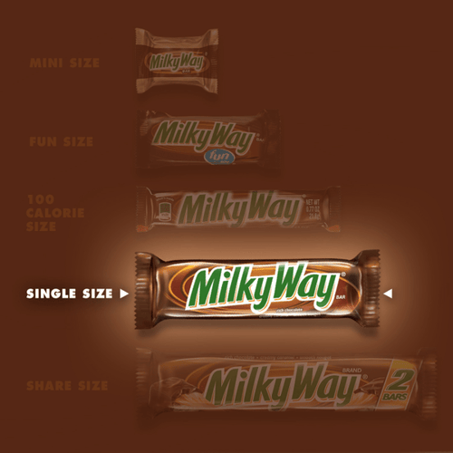 MILKY WAY Milk Chocolate Single Candy Bar